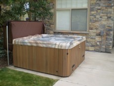 Color Matched Hot Tub