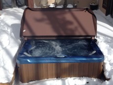 Hot Tub In Snow