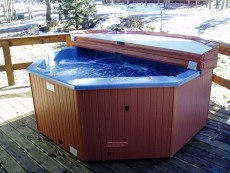 Hot Tub in the Winter